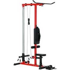 Exercise Racks on sale Sportnow Pull Up Station Power Cage Red