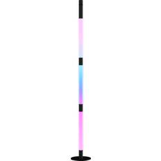 Floor Lamps Homcom LED App & Remote Control Dark Grey Floor Lamp