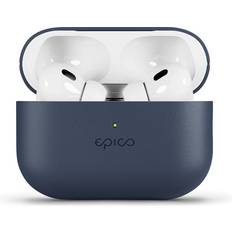 AirPods Pro 2. Gen Fodral i Äkta Läder Blå