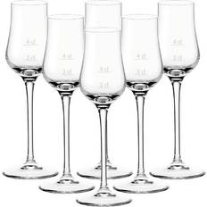 Sherrygläser Leonardo Gastro-Edition Grappagläser mit Füllstrichen 6er Set Sherryglas