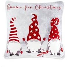 Velvet Pillows Fusion Gonks Velvet Filled Cushion 43cm x 43cm Complete Decoration Pillows Red