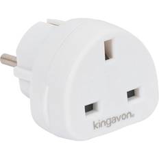 Kingavon Uk To Europe Travel Adapter