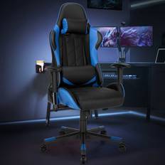 Costway Blue and Black Gaming Chair 84 x 68 x 34 cm
