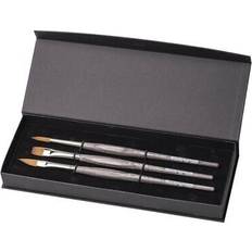 Grey Painting Accessories Da Vinci Colineo Synthetic Watercolor Brush Gift Box Set of 3