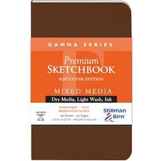 Brown Sketch & Drawing Pads Stillman & Birn Gamma Softcover Sketchbook 3.5X5.5
