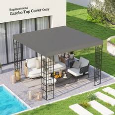 Pavilion Roofs OutSunny Gazebo Canopy Replacement 3 x 3 m Grey