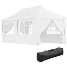 Pop up gazebo with sides OutSunny Pop Up Gazebo with Sides and Carry Bag 3 x 6m