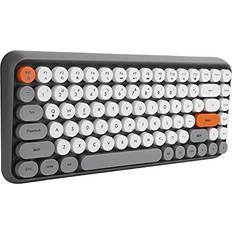 Zunate Wireless Retro Round Keycap Keyboard