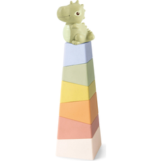 Kinder and Kids Wheat Straw Dragon Tower Stacking Game K30002