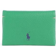 Ralph Lauren Wallets & Key Holders Ralph Lauren Polo Ralph Lauren Leather Flapover Purse - Green