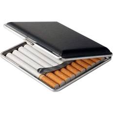 Cigarettfodral Northix Cigarettetui Konstläder Svart