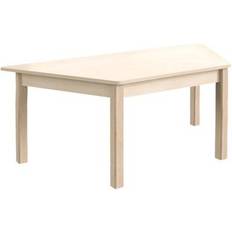 Tables Flash Furniture Bright Beginnings 18 Inch Trapezoid Activity Table