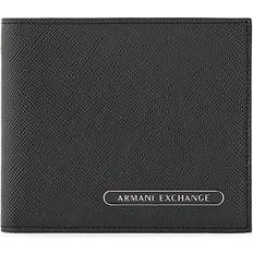 Wallets & Key Holders Armani Exchange Plain Wallet with Card Slots - Black