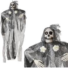 Halloween Skelett Brud Dekoration 90 x 70 cm