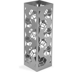 Silver Paraplyställ Versa Refurbished Umbrella Stand Silver 15.5 x 49 x 15.5 cm Paraplyställ