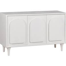 BigBuy Home Modern Beret White Fir Wood 120 x 40 x 81 cm Sideboard