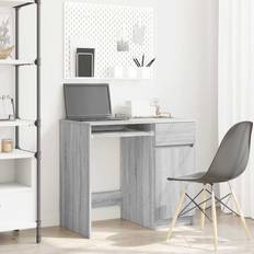 Scrittoi saldi vidaXL Sonoma Grey 86 x 49 x 76 cm Writing Desk