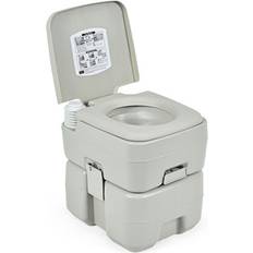 Costway 5.3 Gallon 20L Portable Travel Toilet