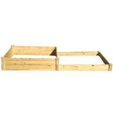 Raised Garden Beds Riverstone Eden Raised Garden Bed 4 ft x 8 ft x 11 in