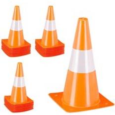 Marker Cones Relaxdays Safety Cones Set of 24 31 cm