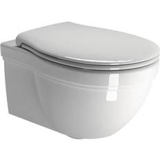 Classic Væghængt Toilet Hvid