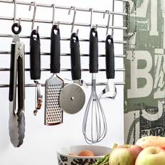 Sort Tallerkensæt Quid Tallerken Habitat Sort Metal Set of 12 Tallerkensæt