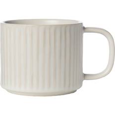 Ernst Teacup Grooved 36 cl Off-White Coffee Cup