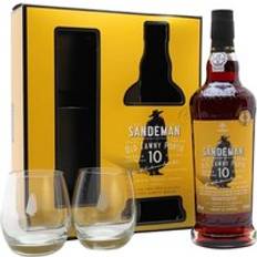 Wines Sandeman 10 Year Old Tawny Port Glass Set