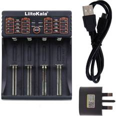 LiitoKala 4 Slots USB Battery Charger Lii-402