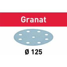 Festool Tilbehør til elværktøj Festool Slibepapir Granat D125 P240 GR/50