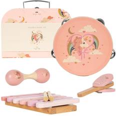 Konges Sløjd Wooden Musical Set with Carrying Case