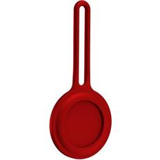 Lippa Holder Silikon Hållare AirTag Red