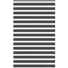 vidaXL Rullgardin Zebra Svart 150 x 230 cm
