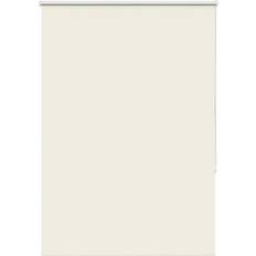 vidaXL Roller Blind Blackout Off White 105x130 cm Fabric Width 100.7 cm Polyester