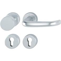 Building Materials Hoppe FS-Garnitur San Fran FS-58/42H/42HS/1301 Alu.F1 D/K f.TS 45-65mm PZ DIN L/R 1pcs
