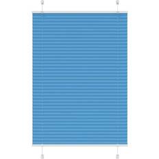 Curtains & Accessories vidaXL Pleated Blind Blue 90x150 cm Fabric Width 89.4 cm Polyester