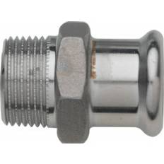 TURBO Inox Övergångsnippel 22 x 1"