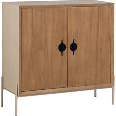 Beige - Natur Byråer BigBuy Home Hall AIKO Naturlig Gräddfärgad 100 x 40 x 98,5 cm Byrå