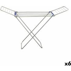 Blue Drying Racks Confortime Aluminum Folding Clothes Line - Silver Blue