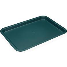 Azul Bandejas de servicio Versa Bandeja De Aperitivos Azul Polietileno Rpet 27 x 2,2 x 38 cm Bandejade servicio