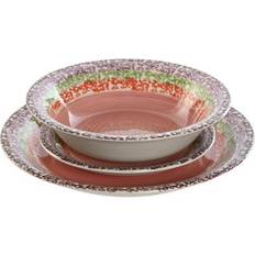 Home ESPRIT Rosa Stengodsservis 27 x 27 x 2 cm 18 Delar Servis