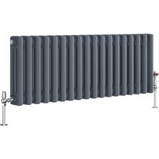Radiators Reggio Anthracite Horizontal Radiator 300 x 830 mm