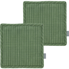 Södahl Line Grydelapper 2 x 20 cm Grøn Grydelap Grøn