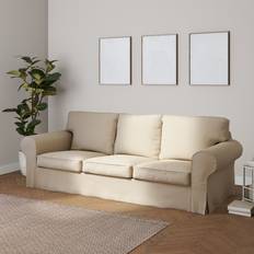 Hemtextil Dekoria Ektorp Klädsel Bäddsoffa 222 x 98 x 76 cm Sofföverdrag Beige