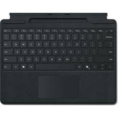 Microsoft Claviers Microsoft Surface Pro Keyboard Fransk Sort