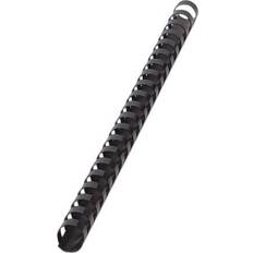 Inbindningstillbehör Q-CONNECT Plastik-Binderücken 14 mm Set of 100