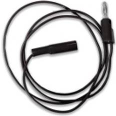 Mueller Mueller Electric BU-2031-A-24-0 Testkabel 4 mm Minikrokodilklämma 0.6 m Svart