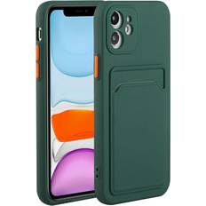 Eiderwood iPhone 12 Mini Fleksibelt Plastik Cover Grøn