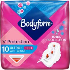 Bodyform Ultra Normal Scented Sanitary Towels Wings Set of 10