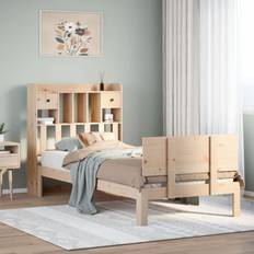 Beds & Mattresses vidaXL Bookcase Bed without Mattress 100x200 cm